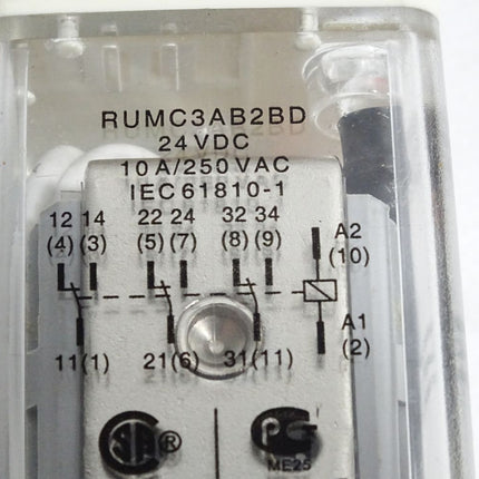 Schneider Electric Universalrelais 24VDC RUMC3AB2BD - Maranos.de
