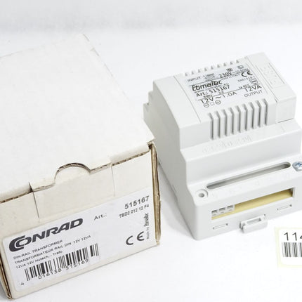 Comatec Hutschienen-Netzteil 515167 12VAC 1.0A TBD2/012.12/F5 / Neu OVP - Maranos.de