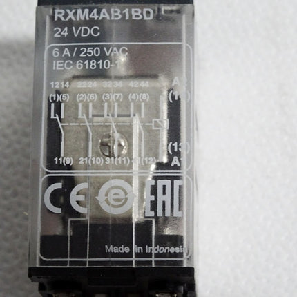 Schneider Electric Miniaturrelais RXM4AB1BD 24VDC - Maranos.de