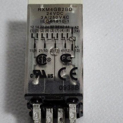 Schneider Electric Miniaturrelais RXM4GB2BD 24VDC