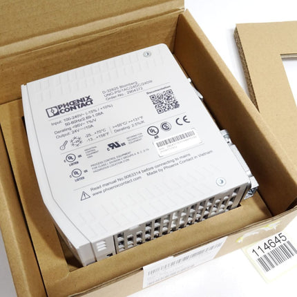Phoenix Contact 2904372 UNO-PS/1AC/24DC/240W Stromversorgung / Neu OVP - Maranos.de