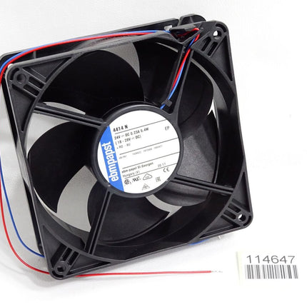Ebmpapst 4414N 24VDC 0.23A 5.4W DC-Axiallüfter 119x119x38 mm / Neu - Maranos.de