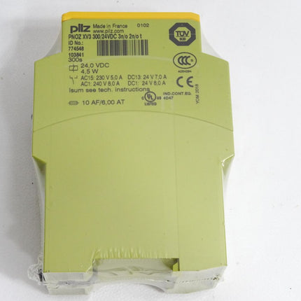 Pilz 774548 PNOZ XV3 300/24VDC 3n/o 2n/o t Safety relay / Neu OVP - Maranos.de