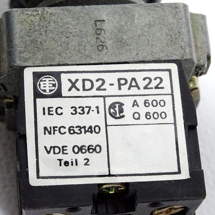 Telemecanique Joystick XD2PA22