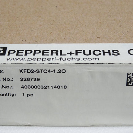 Pepperl+Fuchs 228739 KFD2-STC4-1.2O SMART Transmitter Power Supply / Neu OVP - Maranos.de