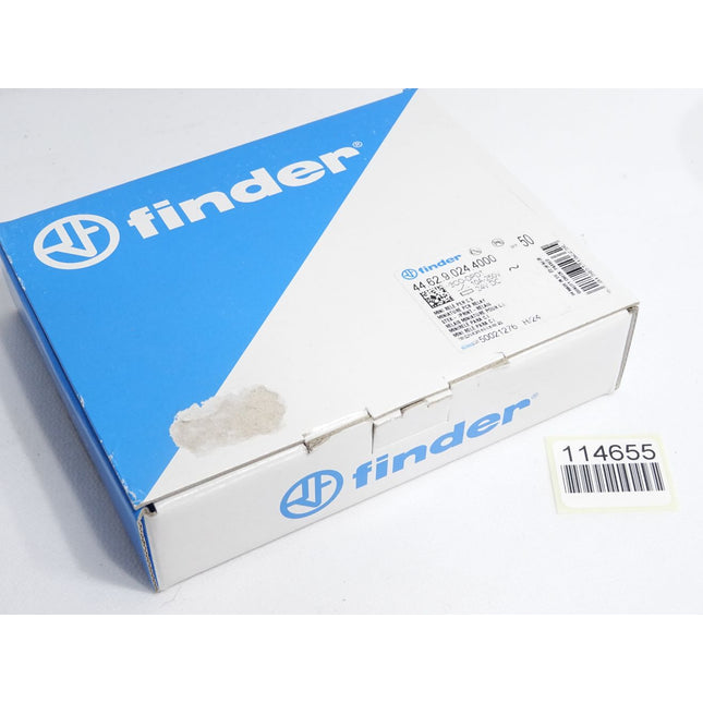 Finder 10A 250V 24VDC 44.62.9.024.4000 Relais / Inhalt:47 Stück / Neu OVP - Maranos.de
