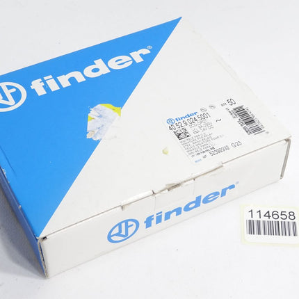 Finder 8A 250V 24VDC 40.52.9.024.5001 Relais / Inhalt:50 Stück / Neu OVP - Maranos.de