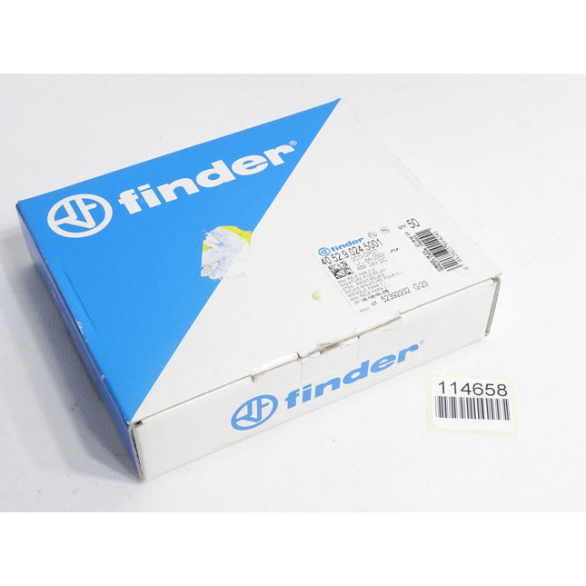Finder 8A 250V 24VDC 40.52.9.024.5001 Relais / Inhalt:50 Stück / Neu OVP - Maranos.de