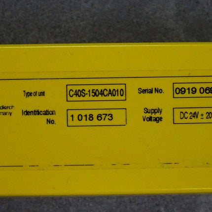 Sick Sicherheitslichtvorhang Sender C4000 C40S-1504CA010 1018673