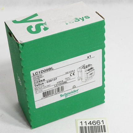 Schneider Electric TeSys 036107 LC1D09BL Schütz / Neu OVP versiegelt - Maranos.de