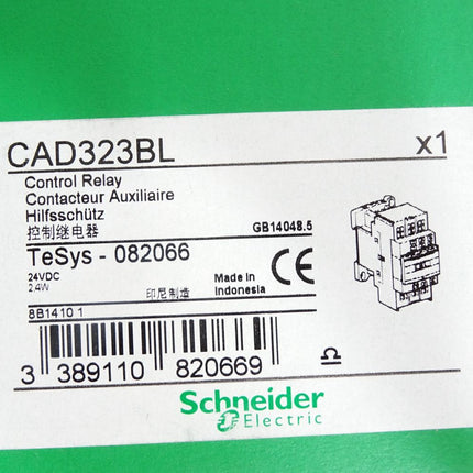 Schneider Electric TeSys 082066 CAD323BL  Hilfsschütz / Neu OVP - Maranos.de