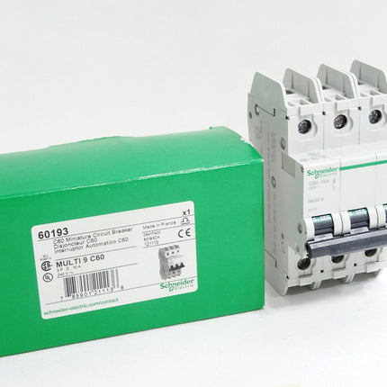 Schneider Electric MULTI9 C60 60193 10A 240VAC Leitungsschutzschalter / Neu OVP - Maranos.de