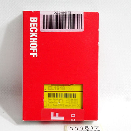 Beckhoff EL1918 2200 / Neu OVP versiegelt - Maranos.de