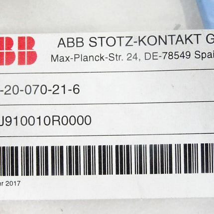 ABB Adress-Identifier IDFIX-RW -6 JSD-20-070-21-6 2TLJ910010R0000 / Neu OVP