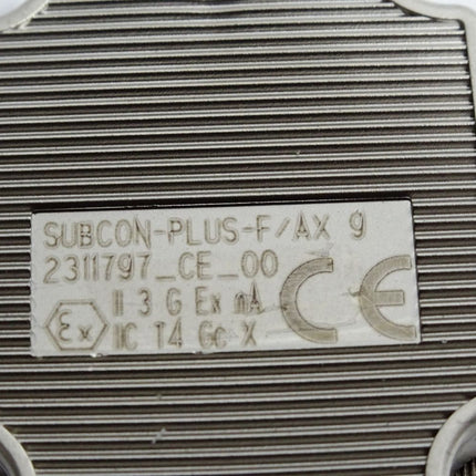 Phoenix Contact 2311797 SUBCON-PLUS-F/AX 9 D-SUB-Busstecker - Maranos.de