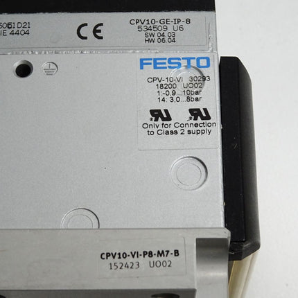Festo Ventilinsel CPV10-GE-IP-8 534509 CPV10-VI 18200 161415 - Maranos.de