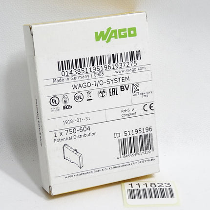 Wago 750-604 Potentialvervielfältigung / Neu OVP versiegelt - Maranos.de