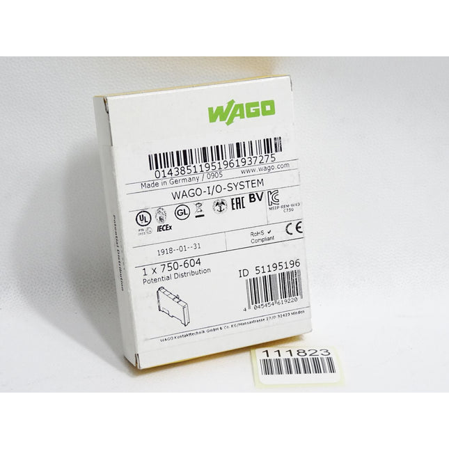Wago 750-604 Potentialvervielfältigung / Neu OVP versiegelt - Maranos.de