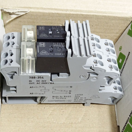 Wago 788-354 Relaismodul / Inhalt:2 Stück / Neu OVP - Maranos.de