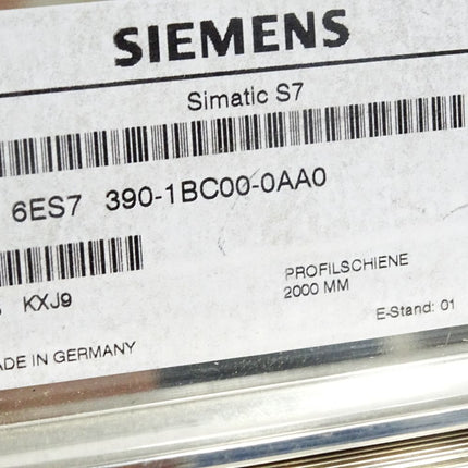Siemens S7 Profilschiene 2000mm 6ES7390-1BC00-0AA0 6ES7 390-1BC00-0AA0
