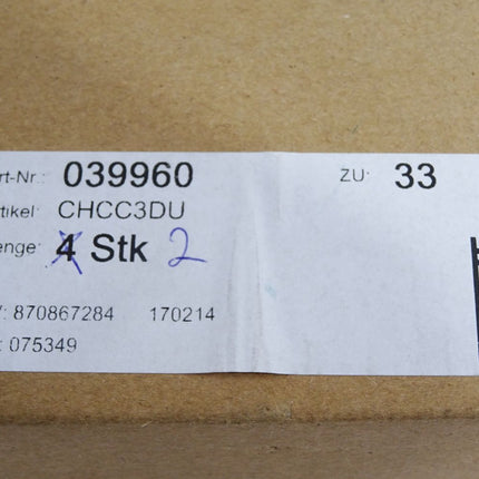 Eaton Bussmann CHCC3DU 039960 600V 30A Inhalt:2 Stück Sicherungshalter Neu OVP - Maranos.de