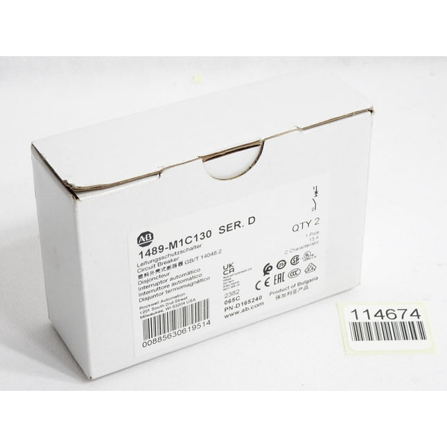 Allen Bradley Leitungsschutzschalter 1489-M1C130 13A / Neu OVP - Maranos.de