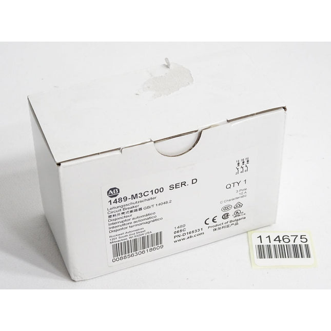 Allen Bradley Leitungsschutzschalter 1489-M3C100 10A / Neu OVP - Maranos.de