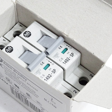 Allen Bradley Leitungsschutzschalter 1492-SP1C060 6A / Inhalt:2 Stück / Neu OVP - Maranos.de