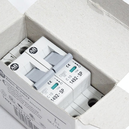 Allen Bradley Leitungsschutzschalter 1492-SP1C100 10A / Inhalt:2 Stück / Neu OVP - Maranos.de