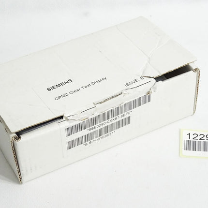 Siemens OPM2 Clear text Display 6SE3290-0XX87-8BF0 / Neu OVP
