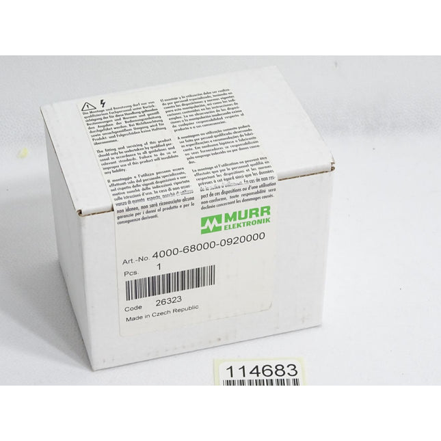 Murr Elektronik 4000-68000-0920000 / Neu OVP versiegelt - Maranos.de