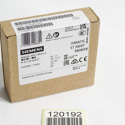 Siemens ET200SP AI 6ES7134-6GB00-0BA1 6ES7 134-6GB00-0BA1 / Neu OVP versiegelt - Maranos.de