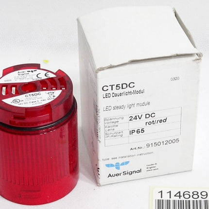 Auer Signal CT5DC LED Dauerlicht-Modul rot 915012005 24VDC / Neu OVP - Maranos.de