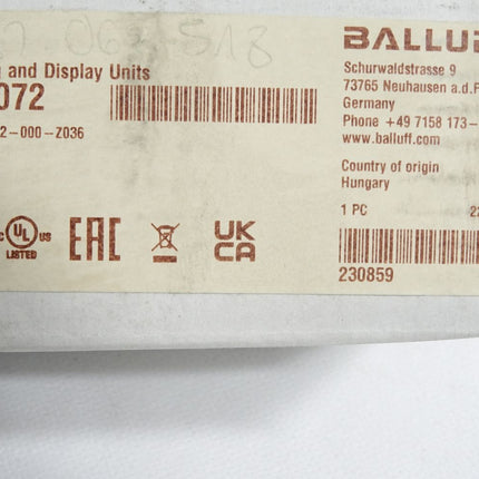 Balluff Smarte LED-Signalsäule BNI0072 BNI IOL-802-000-Z036 / Neu OVP - Maranos.de