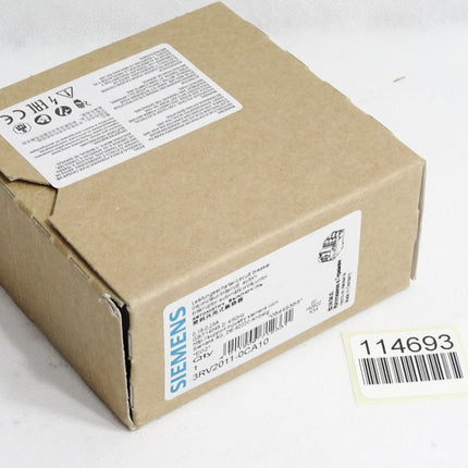 Siemens Leistungsschalter 3RV2011-0CA10 / Neu OVP - Maranos.de