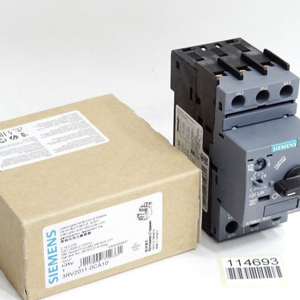 Siemens Leistungsschalter 3RV2011-0CA10 / Neu OVP - Maranos.de