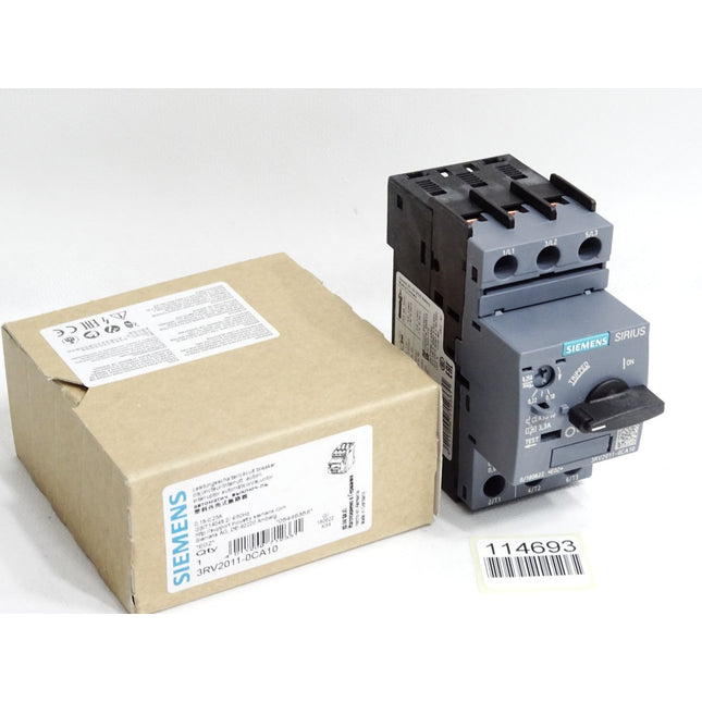 Siemens Leistungsschalter 3RV2011-0CA10 / Neu OVP - Maranos.de