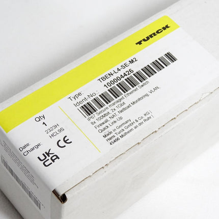Turck Managed Ethernet Switch TBEN-L4-SE-M2 100004426 / Neu OVP versiegelt