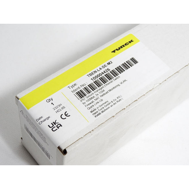 Turck Managed Ethernet Switch TBEN-L4-SE-M2 100004426 / Neu OVP versiegelt - Maranos.de