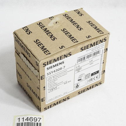 Siemens Leitungsschutzscahlter 5SY4308-7 C8 3P / Neu OVP - Maranos.de