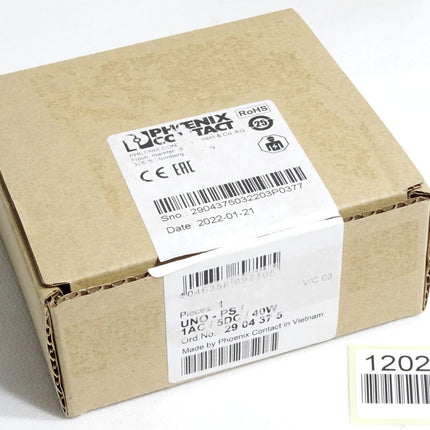 Phoenix Contact UNO-PS/1AC/ 5DC/ 40W Stromversorgung 2904375 / Neu OVP