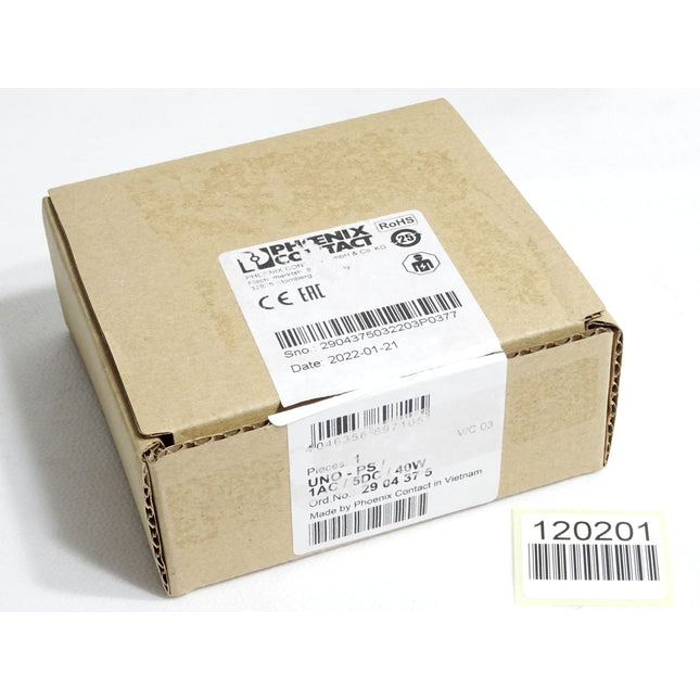 Phoenix Contact UNO-PS/1AC/ 5DC/ 40W Stromversorgung 2904375 / Neu OVP