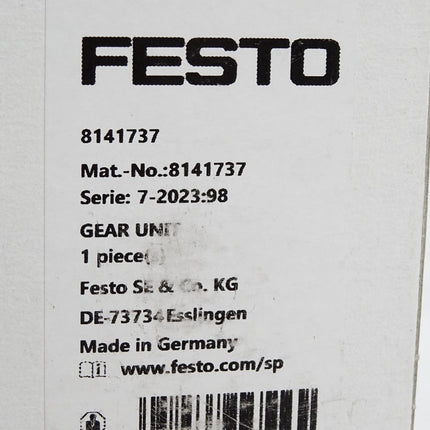 Festo Getriebe EMGA-60-P-G20-EAS-60 8141737 / Neu OVP