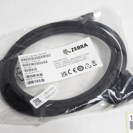 Zebra CBA-R07-S07PAR Kabel RS232 2m / Neu OVP
