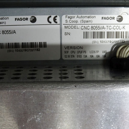 Fagor Bedienfeld Bedientastatur TECLADO-55 LCD UC 8055i/A CNC 8055i/A-TC-COL-K