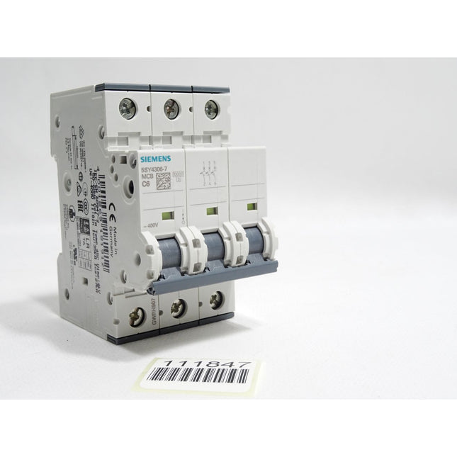 Siemens 5SY4306-7 Leistungsschalter MCB C6 - Maranos.de