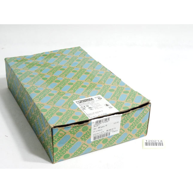 Phoenix Contact Mehrstockklemme 3002613 PT 4-PE/L/L  / Inhalt:50 Stück / Neu OVP