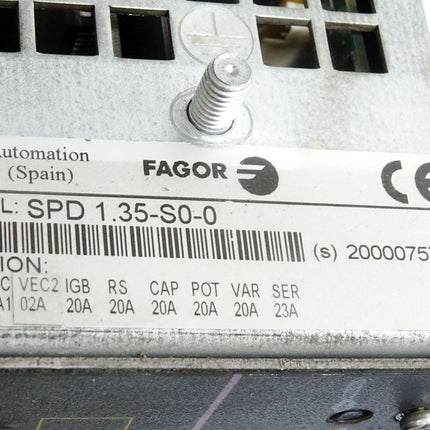 Fagor Drive Module SPD1.35-S0-0