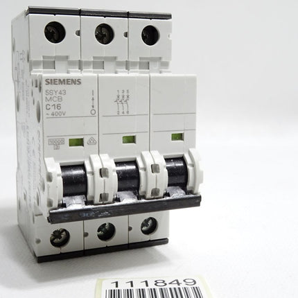Siemens 5SY4316-7 Leistungsschalter  MCB C16 - Maranos.de