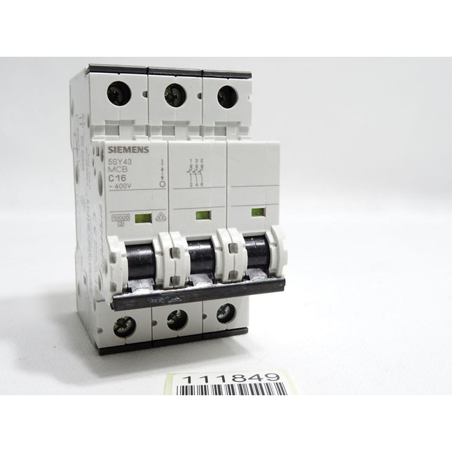 Siemens 5SY4316-7 Leistungsschalter  MCB C16 - Maranos.de